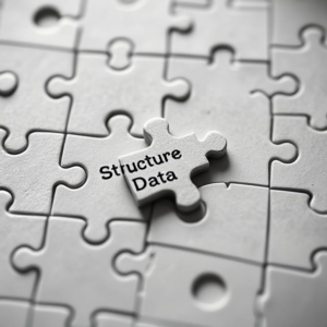 10 Technical SEO Fixes Small Businesses Often Miss 3 A puzzle with one piece labeled Structure Data fits perfectly, guiding small businesses in technical SEO fixes.