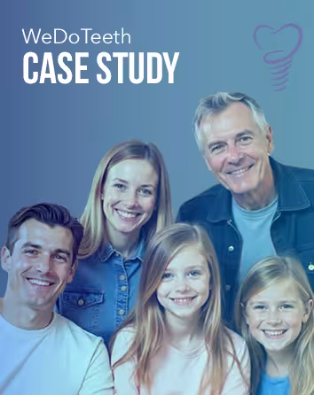 WeDoTeeth Case Study Visual