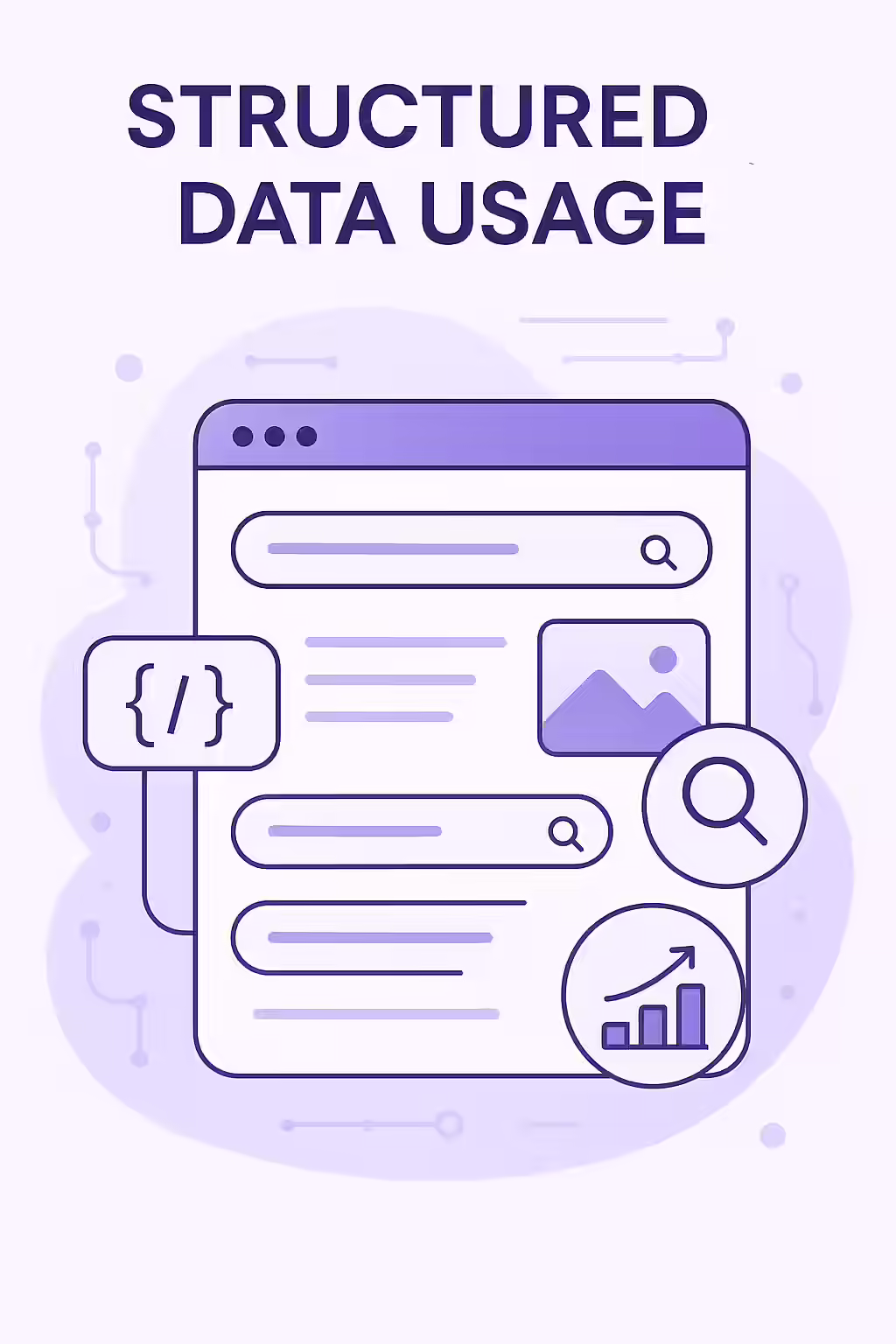 An illustration of a well-organized library, symbolizing the importance of using structured data correctly.