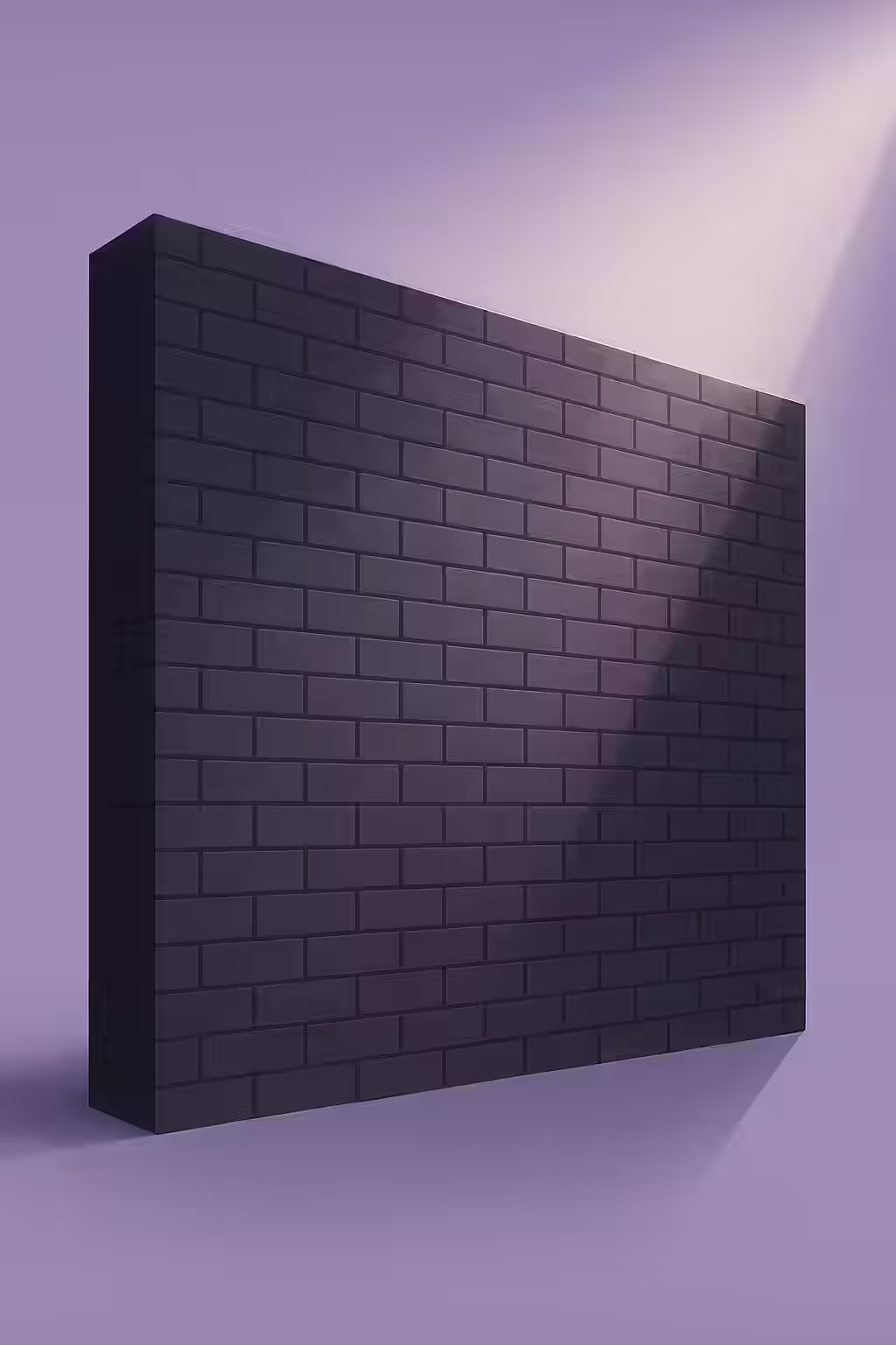 An illustration of a wall, symbolizing the barrier that aria-hidden=true on the body element creates for users with disabilities.