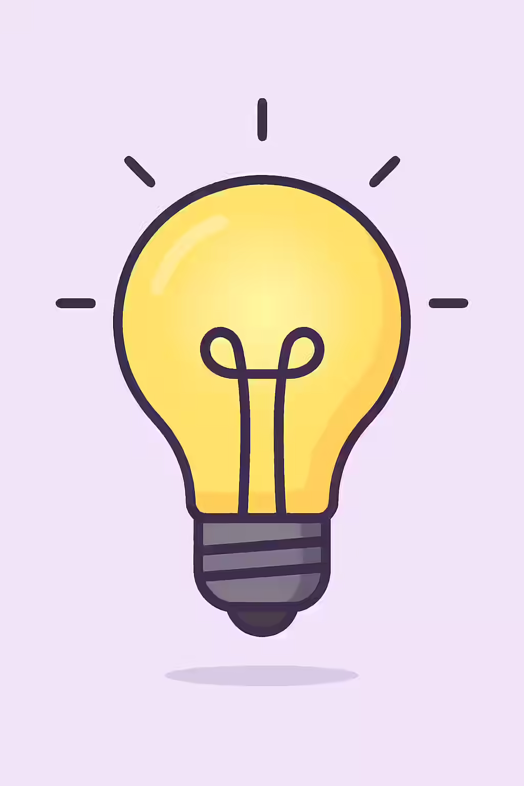 An illustration of a light bulb, symbolizing the clarity that accessible ARIA toggle fields provide.