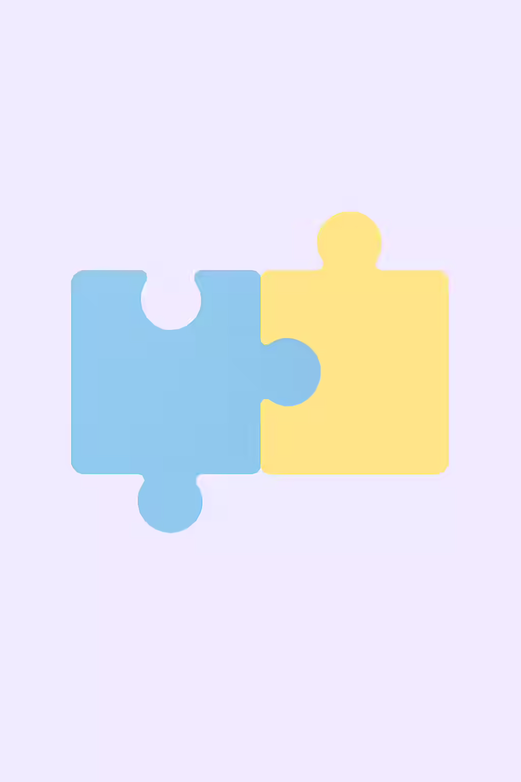An illustration of two puzzle pieces that fit together perfectly, symbolizing the importance of matching HTML lang and XML lang values.